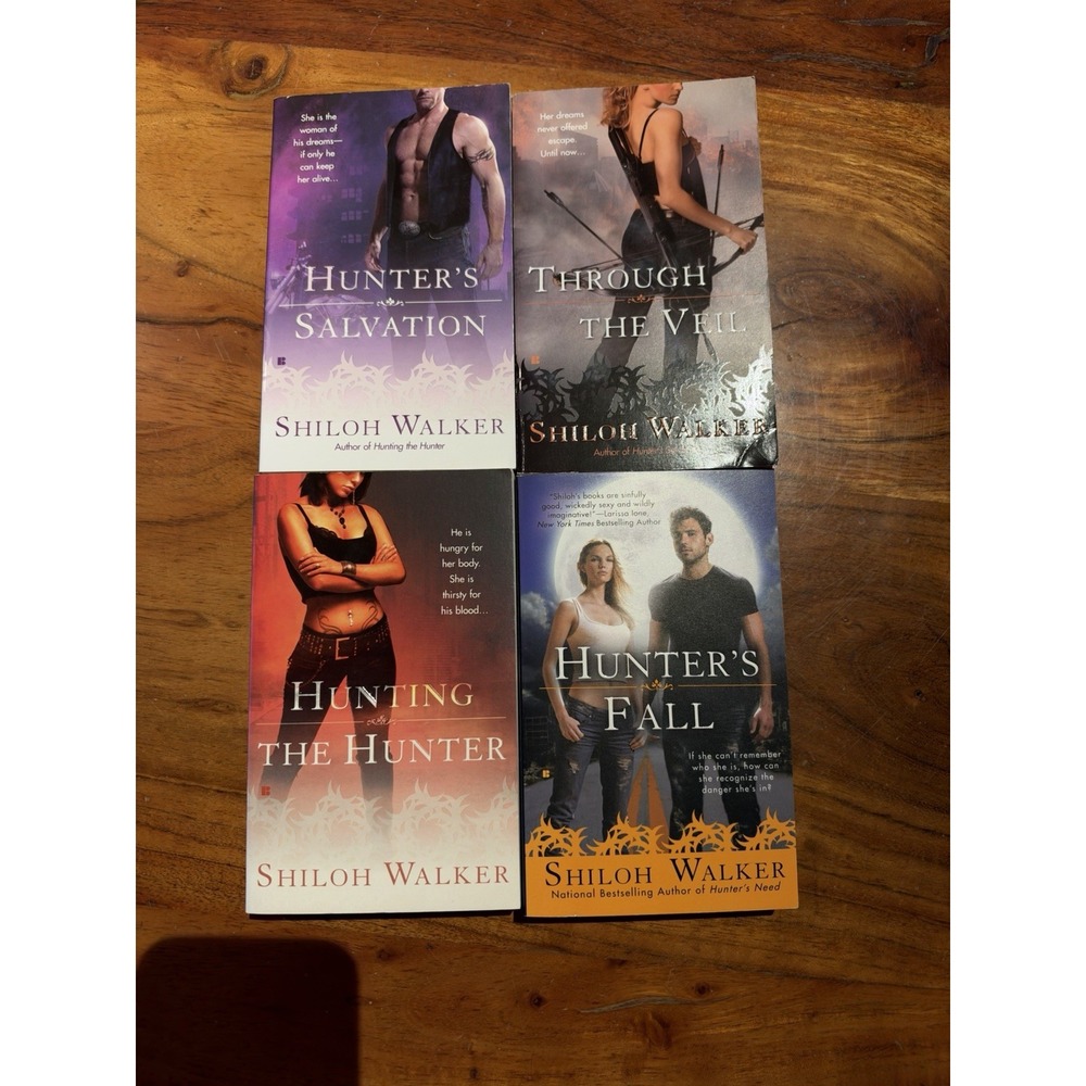 THE HUNTERS SERIES by Shiloh Walker Lot Of 4
